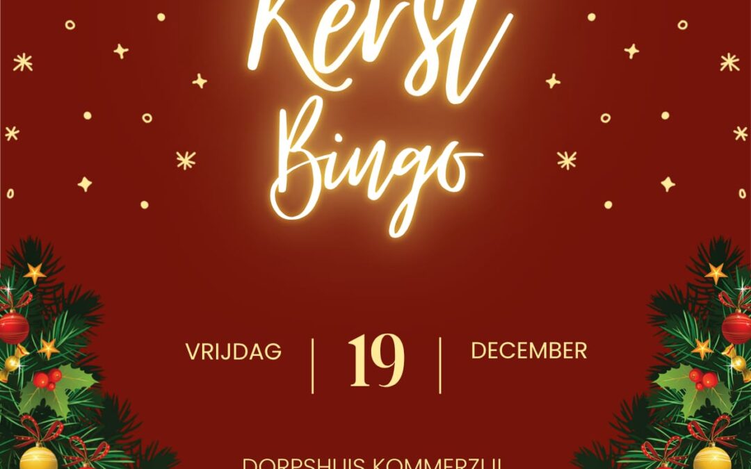 Kerstbingo Kommerzijl